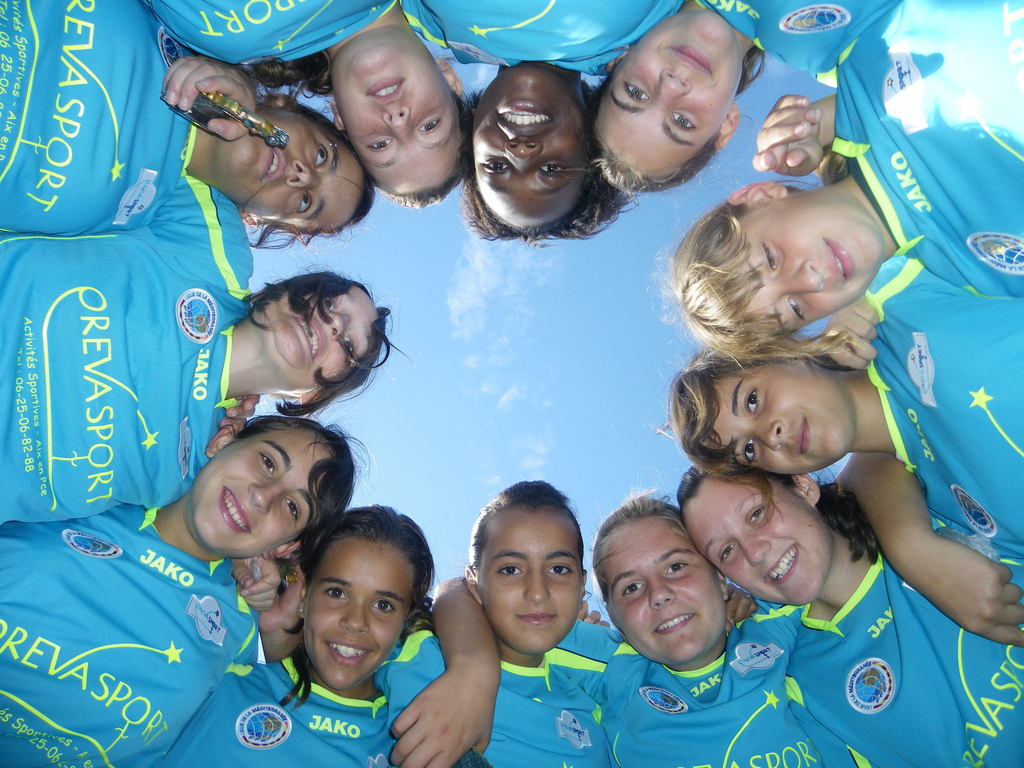 Stage football Féminin aout 2012 à Sainte Tulle (04)