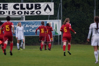 La joie belge avec la buteuse Buabadi et la passeuse De Groote La joie belge avec la buteuse Buabadi et la passeuse De Groote