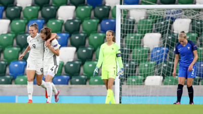 Euro U19 - Les Bleuettes aux deux visages se qualifient face à l'ALLEMAGNE Euro U19 - Les Bleuettes aux deux visages se qualifient face à l'ALLEMAGNE
