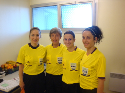 #D1F - L'arbitre Sabine BONNIN a tiré sa révérence #D1F - L'arbitre Sabine BONNIN a tiré sa révérence