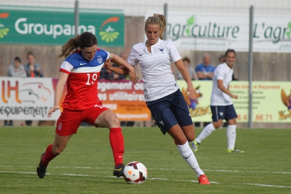 Sandie Toletti et les U20 ont été accrochées par les USA