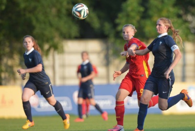 La capitaine française a inscrit le dernier but (photo FRF) La capitaine française a inscrit le dernier but (photo FRF)