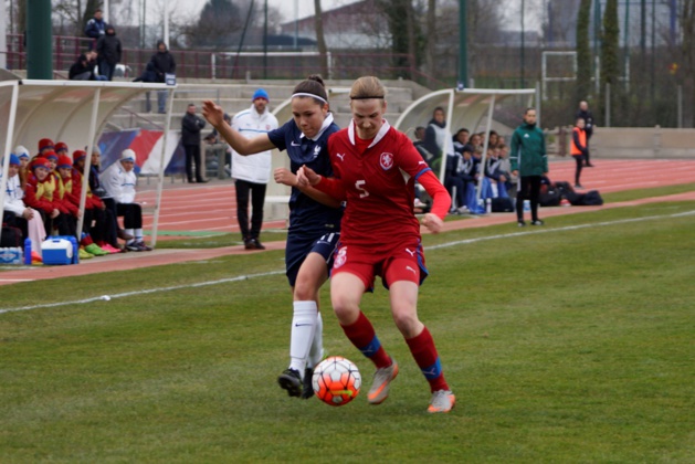 Marion Rey et les Tricolores n'ont pas pris le dessus (photo Sébastien Duret) Marion Rey et les Tricolores n'ont pas pris le dessus (photo Sébastien Duret)