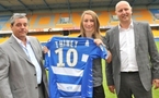 A Troyes, les abonnés de l'ESTAC ont eu la visite de Gaëtane Thiney