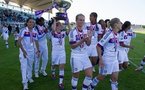Les Lyonnaises heuresues de remporter leur quatrième trophée (Photo William Morice/LMP)
