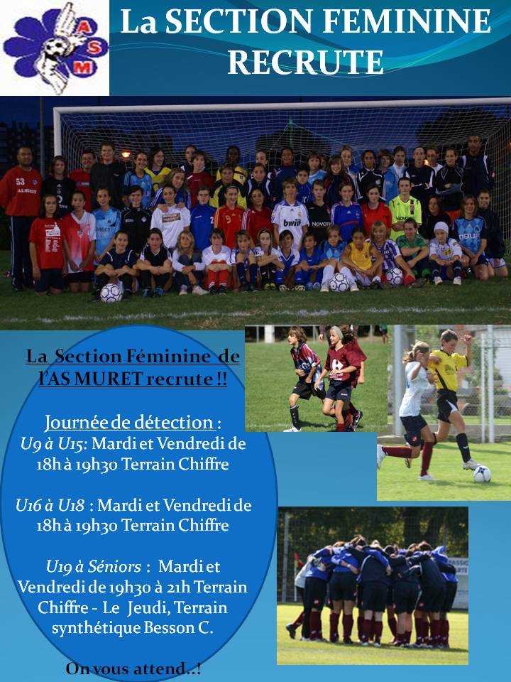 AS muret : journées de détection