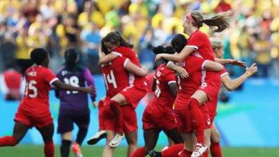 Le Canada s'impose devant le public brésilien (photo FIFA.com) Le Canada s'impose devant le public brésilien (photo FIFA.com)