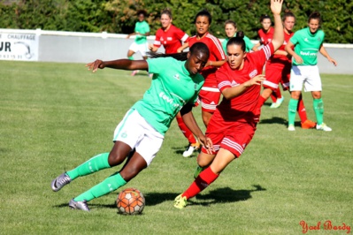 Sissoko et les Vertes ont préservé leur but (photo Yoël bardy) Sissoko et les Vertes ont préservé leur but (photo Yoël bardy)