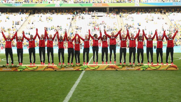 Le Canada, médaillé de bronze, aux JO (photo FIFA.com) Le Canada, médaillé de bronze, aux JO (photo FIFA.com)