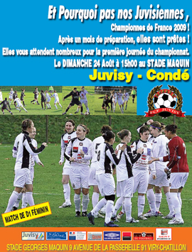 L'affiche de Juvisy - Condé L'affiche de Juvisy - Condé