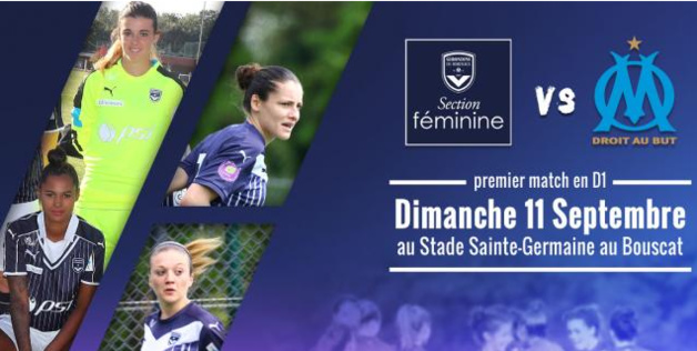 #D1F - Bordeaux - OM : les groupes pour la première journée des deux promus #D1F - Bordeaux - OM : les groupes pour la première journée des deux promus