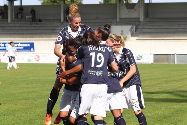 Les Bordelaises ont ouvert la marque (photo FCGB) Les Bordelaises ont ouvert la marque (photo FCGB)