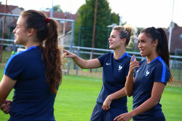 Sakina Karchaoui était avec les U20 vendredi à Amanvillers mais n'a pas pris part au match (photo Ligue Lorraine)