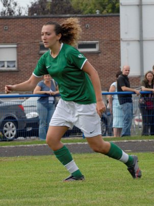 Marie Gosse réussit un doublé contre Soyaux (photo : Denis Dujardin) Marie Gosse réussit un doublé contre Soyaux (photo : Denis Dujardin)