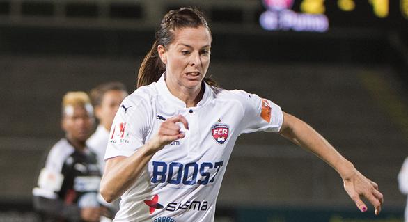 Schelin a inscrit le seul but de Rosengard en Islande (photo DR) Schelin a inscrit le seul but de Rosengard en Islande (photo DR)