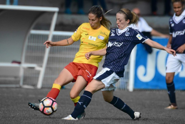Lardez manquera le match OL -Bordeaux (photo fcgirondinsdebordeauxfeminine)