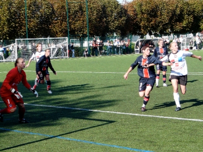 Juvisy décroche sa victoire en l'espace d'une minute (photo : Marc Giachello)