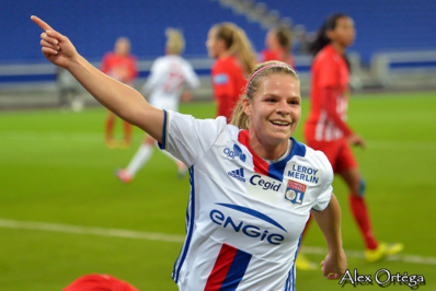 Le Sommer a marqué les deux derniers buts Le Sommer a marqué les deux derniers buts