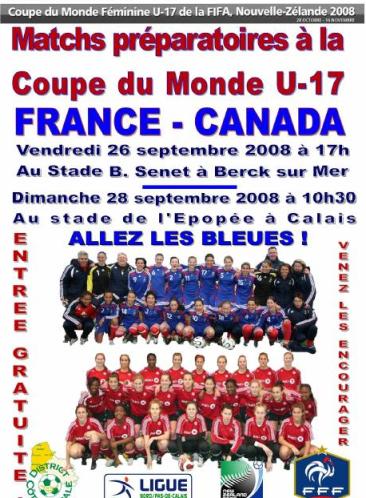 L'affiche du match (source : ligue NPDC) L'affiche du match (source : ligue NPDC)