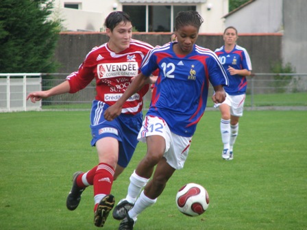 Les Bleues en préparation