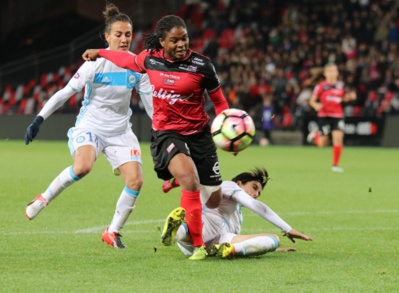 Oparanozie, première buteuse (photo EAG) Oparanozie, première buteuse (photo EAG)