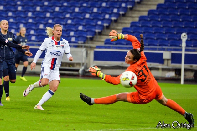 Le Sommer a débloqué la situation (photo Alex Ortega) Le Sommer a débloqué la situation (photo Alex Ortega)