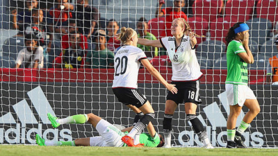 Les tenantes du titre enchaînent une deuxième victoire (photo DFB) Les tenantes du titre enchaînent une deuxième victoire (photo DFB)