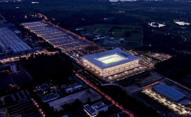 Le stade est d'une capacité de 42 000 places (photo DR)