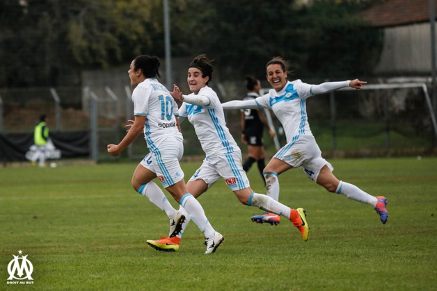 Brétigny inscrit le but décisif à l'heure de jeu (photo Meryll Vian/OM.net)
