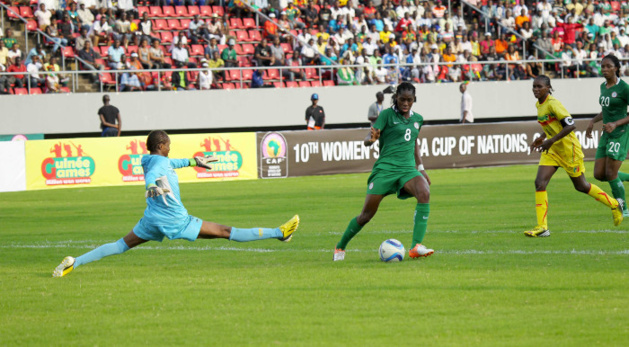 La joueuse d'Arsenal, Oshoala (photo CAF) La joueuse d'Arsenal, Oshoala (photo CAF)