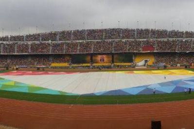Le stade comble d'Ahmadou Ahidjo (photo CAF) Le stade comble d'Ahmadou Ahidjo (photo CAF)