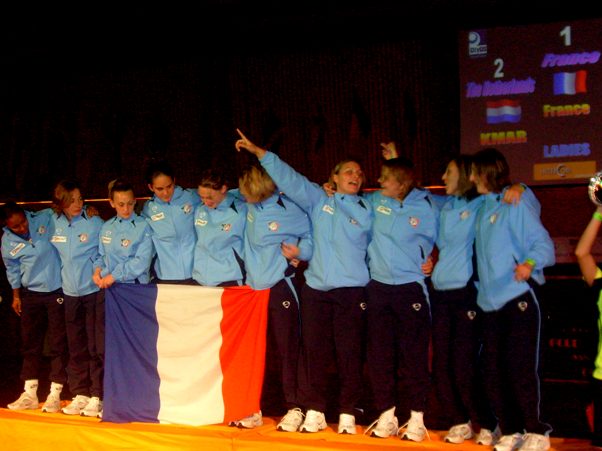 La France sur le podium