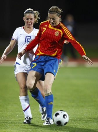 L'Espagnole Adriana Martín n'a pas trouvé la faille à face aux partenaires de Hoogendijk (photo : rfef)