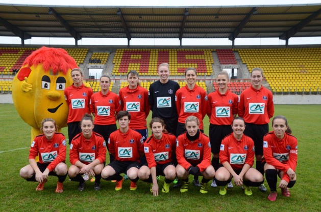 Les Calaisiennes avant la rencontre (photo Romain Carèje) Les Calaisiennes avant la rencontre (photo Romain Carèje)