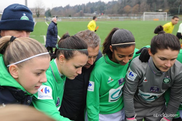 Qualifiées pour les 16es de finale, les Stéphanoises jouent trois jours plus tard en championnat à nouveau à domicile