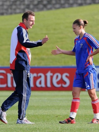 Gérard Sergent et Charlotte Poulain (foto-net/fifa.com)