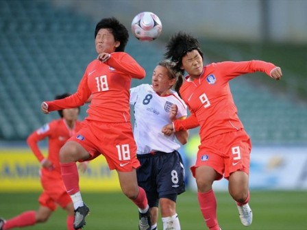 La Corée du Sud a pris le dessus sur l'Angleterre (foto-net)