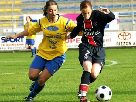 Déplacements difficiles pour les joueuses de St-Brieuc et du PSG (photo : OF)