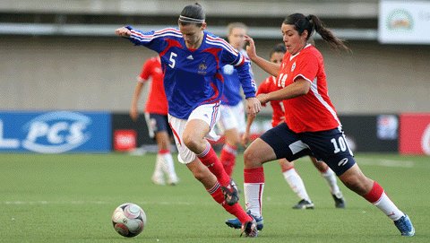 La France s'impose face au pays hôte (anfp) La France s'impose face au pays hôte (anfp)