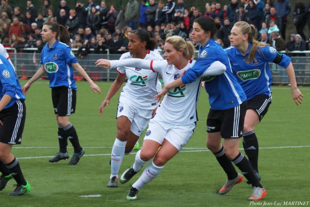 Amandine Henry évoluait dans sa région natale (photo Jean-Luc Martinet)