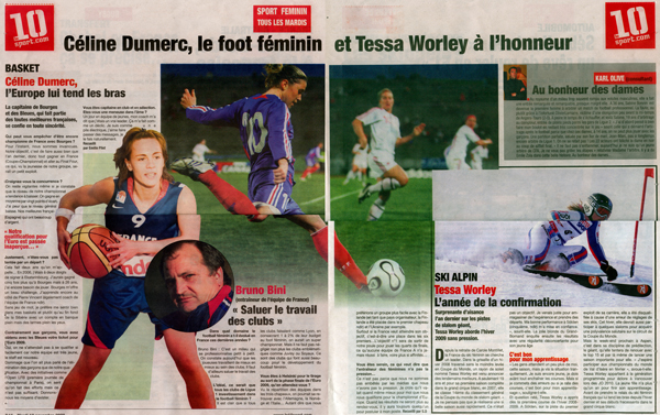 Le "10sport" ouvre ses pages au football féminin
