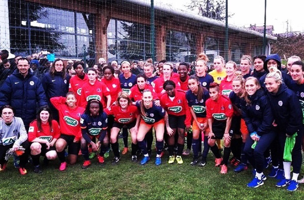 Montpelliéraines et Domontoises (photo twitter V Gauvin) Montpelliéraines et Domontoises (photo twitter V Gauvin)