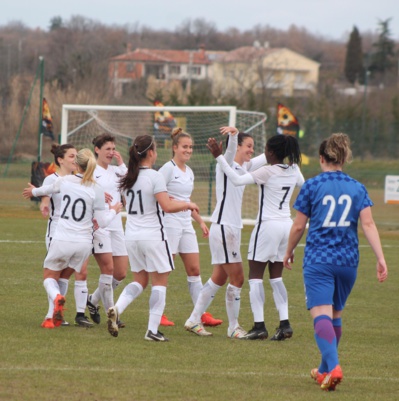 #IstriaWomensCup - Succès face à la CROATIE pour l'équipe de FRANCE B