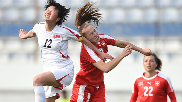La Suisse s'impose de justesse face à la Corée du Nord La Suisse s'impose de justesse face à la Corée du Nord