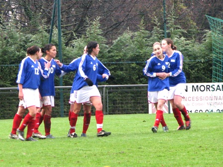 La joie lors du but tricolore