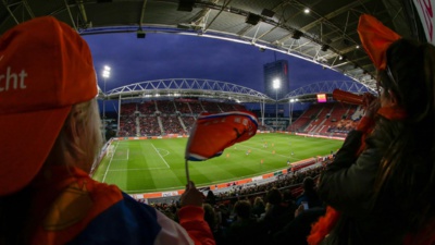 Ambiance festive à Utrecht (photo KNVB) Ambiance festive à Utrecht (photo KNVB)