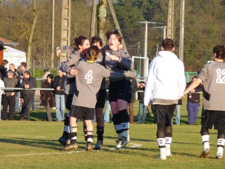 La joie des Stéphanoises (photo : PRF)