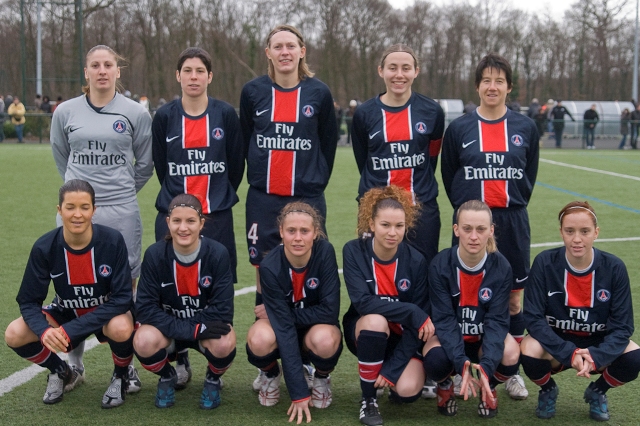 L'équipe du PSG (photo : Eric Baledent)