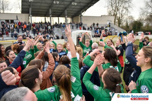 Hénin-Beaumont a fêté sa qualification face à Soyaux il y a un mois (photo Hénin-Beaumont) Hénin-Beaumont a fêté sa qualification face à Soyaux il y a un mois (photo Hénin-Beaumont)