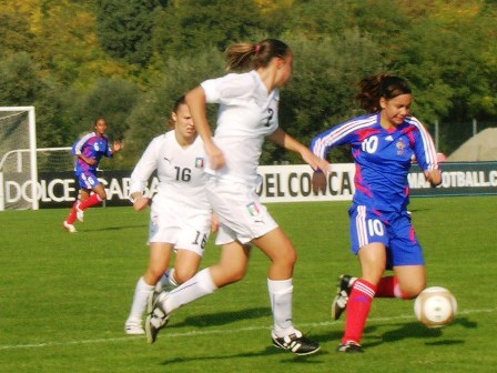 Charlotte Fernandes lors du 1er tour de l'Euro (photo : DR)